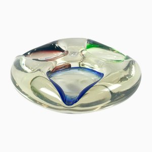 Mid-Century Tri-Colour Tirgu-Mures Ashtray, 1960s