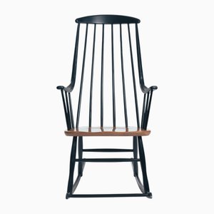 Moderner Dänischer Midcentury Schaukelstuhl von Lena Larsson Grandessa, 1950er