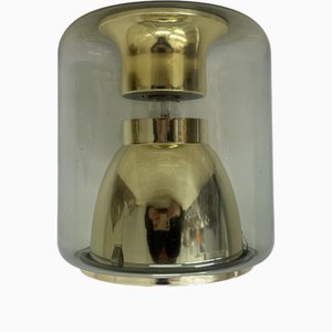 Lampada da soffitto Space Age di Erco, anni '70