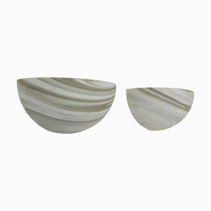 Large Vintage Carrara Wall Lamps from Peil & Puzzler, 1970s, Set of 2