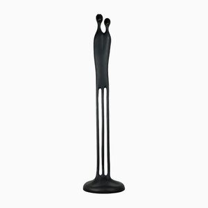 Postmodern Metal Two Become One Sculpture by Louise Hederström for Ikea, 1990s