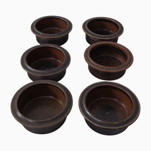Ruska Schalen von Ulla Procope für Arabia, 1960er, 6er Set