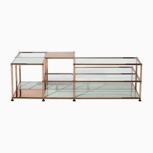 Modular Copper Coffee Table by Fritz Haller & Paul Schärer for Usm Haller, 2023