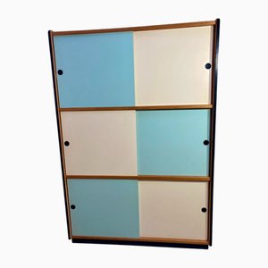Kleiderschrank mit Schiebetüren, 1970er