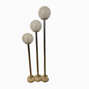 Space Age Ball Floor Lamp, 1970s, Set of 3