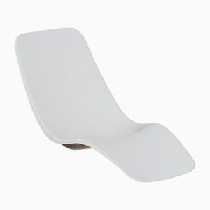 Eurolax R1 Chaise Longue in Reinforced Fiberglass by Charles Zublena for Les Plastiques Saint-Rémy, 1965