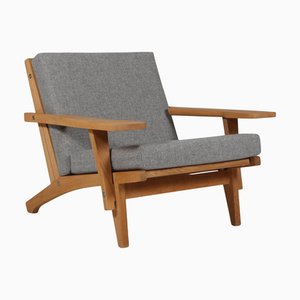 Lounge Chair Model GE-370 attributed to Hans J. Wegner for Getama, 1960s