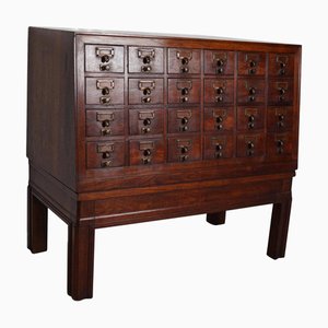 Dutch Oak Filing Cabinet, 1920s