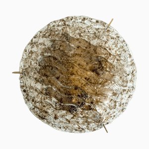 Large Murano Glass Flush Mount from Kaiser Idell / Kaiser Leuchten, Germany, 1960s