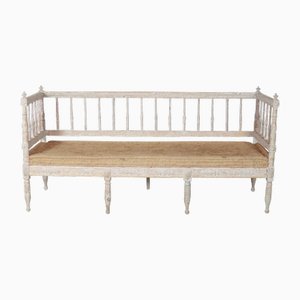 18th Century Swedish Painted Bench