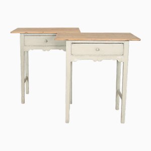 Englische Lampentische, 19. Jh., 2er Set