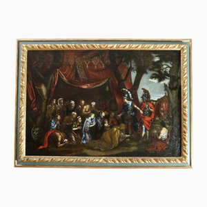 After Charles Lebrun, The Family of Darius Before Alexander, 17th Century, Painting, Framed
