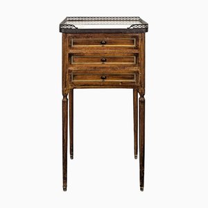 Louis XVI Nachttisch aus Mahagoni