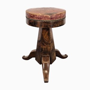 Piano Stool in Mahogany Veneer