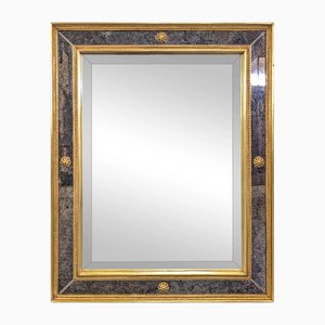 Neoclassical Églomisé Mirror with Two Patinas