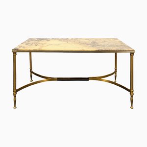 Coffee Table with Marble Top from Maison Bagues