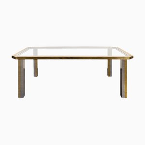 Hollywood Recency Tisch aus Glas