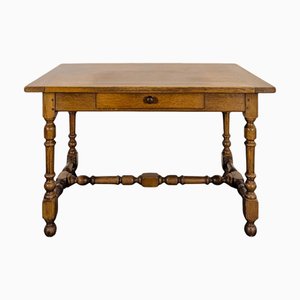 Mesa estilo Luis XIII de roble