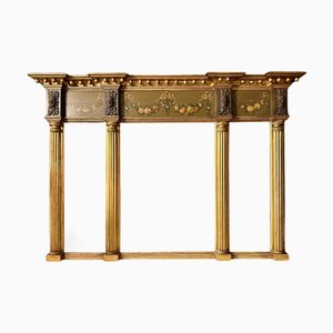 Antique George III Gold Gilt Overmantle Mirror, 1790