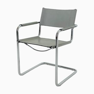 Mid-Century MG5 Centro Studi Desk Armchair by Mart Stam & Marcel Breuer for Matteo Grassi, 1970s