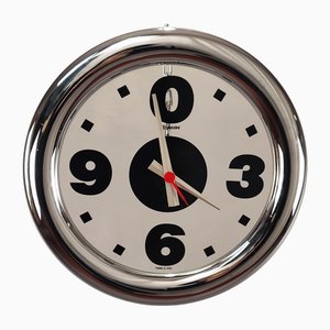 Reloj de pared de Studio STG para Guzzini, años 80