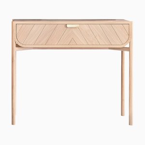 Natural Oak Marius Console Table by Harto