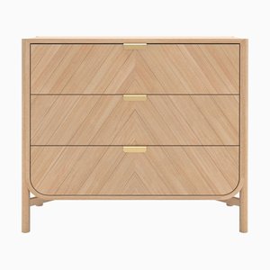 Natural Oak Marius Chest of Drawers by Harto