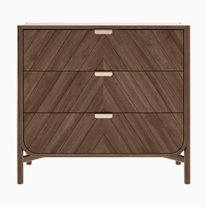 Natural Walnut Marius Chest of Drawers by Harto