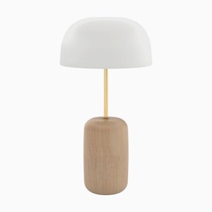 Weißer Lampenschirm Nina Tischlampe von Harto