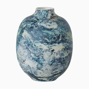 Small Marble Vase by Veronika Švábeníková