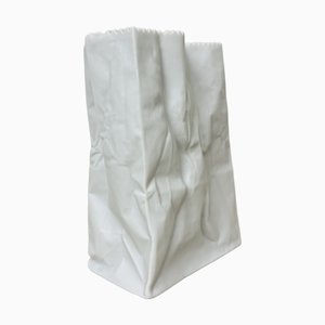 Paper Bag Vase by Tapio Wirkkala for Rosenthal, 1970s