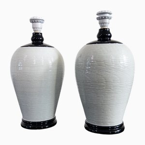 Vintage Table Lamps by Nk / Nordiska Kompaniet, 1950s, Set of 2