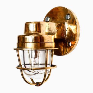 Loupiote Wandlampe aus Bronze, 1950er