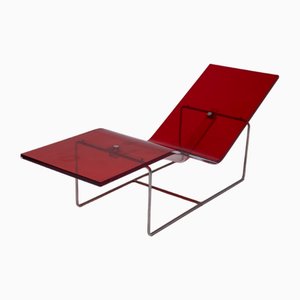 Acrylic Glass Lounge Chair by Jean-Marie Massaud