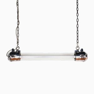 Aluminium Suspension Tube Light, 1960s