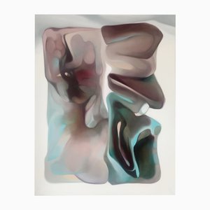 Klaudia Lata, Formation 2, 2024, Huile sur Toile