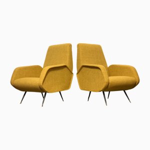 Fauteuils Lady attribués à Marco Zanuso, Italie, 1960s, Set de 2