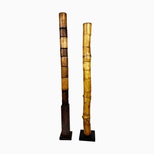 Rolf Hans, Set of 4 Stele Sculptures, 1987
