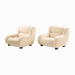 Set of Italian Armchairs, 1970s