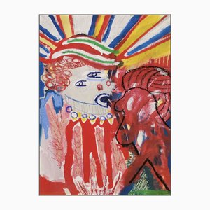 Alfonso Reyes, Soleil, Acrylique