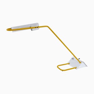 Gelbe Schreibtischlampe von Candle, 1980er