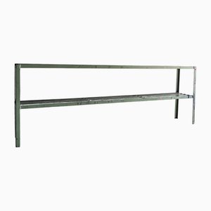 Vintage Industrial Shelf in Metal, 1950s