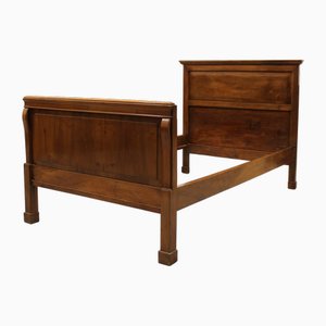 Letto Impero in noce, inizio XIX secolo