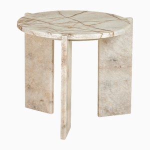 Mesa auxiliar Minerva de Marmo Lusso