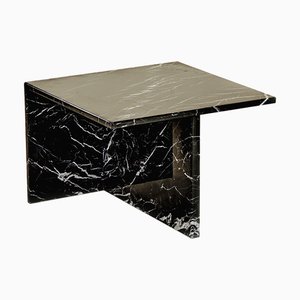 Mesa auxiliar Gianna en negro Marquina de Marmo Lusso