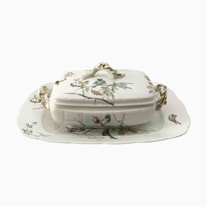 Grande Soupière avec Plateau, 1960s, Set de 2