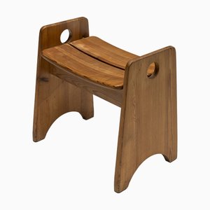 Tabouret en Bois attribué à Gilbert Marklund pour Furusnickarn Ab, Suède, 1960s