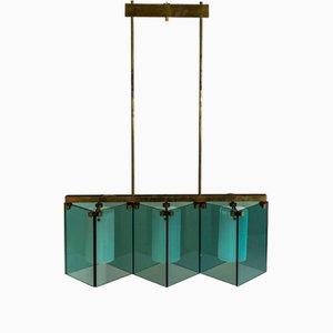 Model 2128 Chandelier by Max Ingrand for Fontana Arte, 1964
