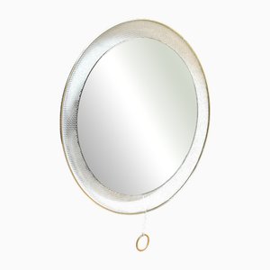Vintage Back-Lit Mirror by Mathieu Mategot, 1960s