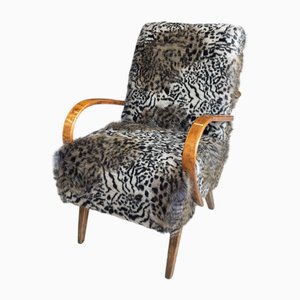 Mid-Century Armchair by Jindrich Halabala for Up Závody, 1960s